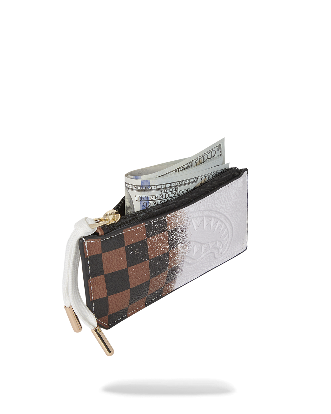 Mens slim wallet with card holder and cash compartments