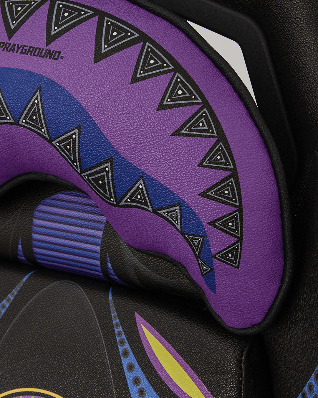 Front angle of the limited edition Sandflower gaming chair showcasing stylish design