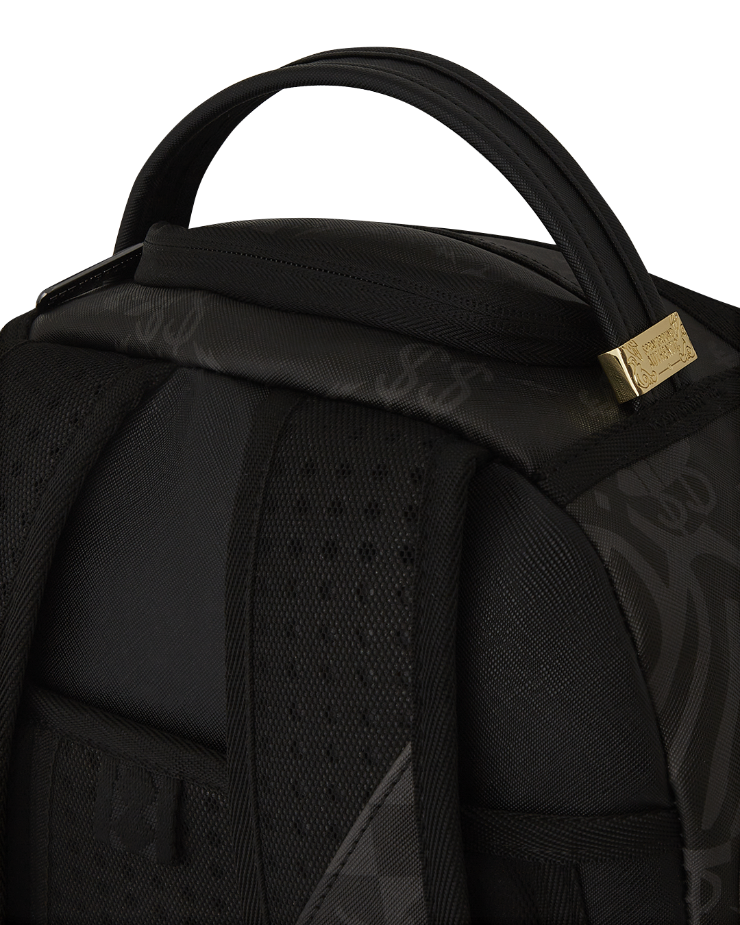 Travelers Delight Faux Leather Backpack - front view with multiple pockets