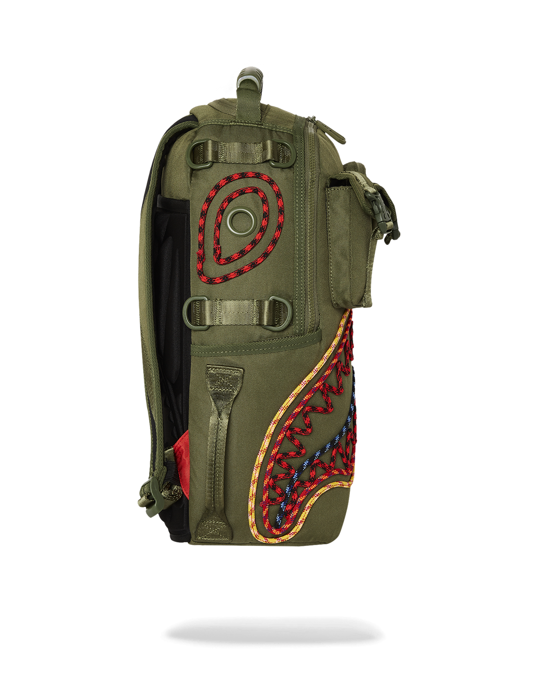 Deluxe backpack with ergonomic mesh back padding and adjustable straps