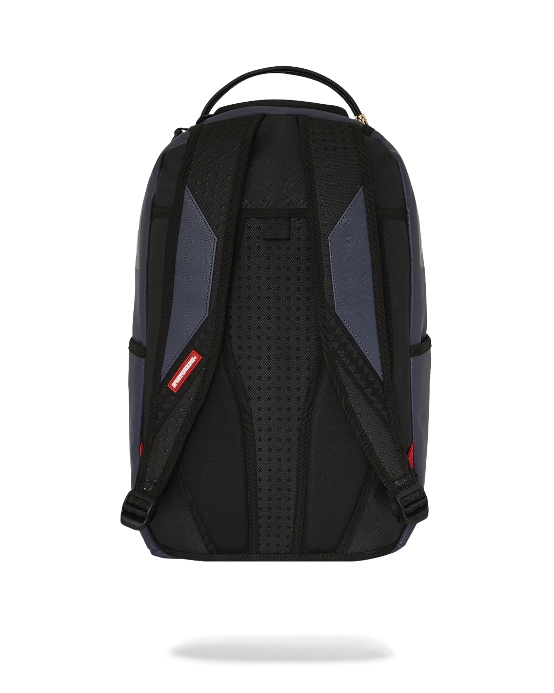 Clear Sprayground backpack variant with sleek design for travel.