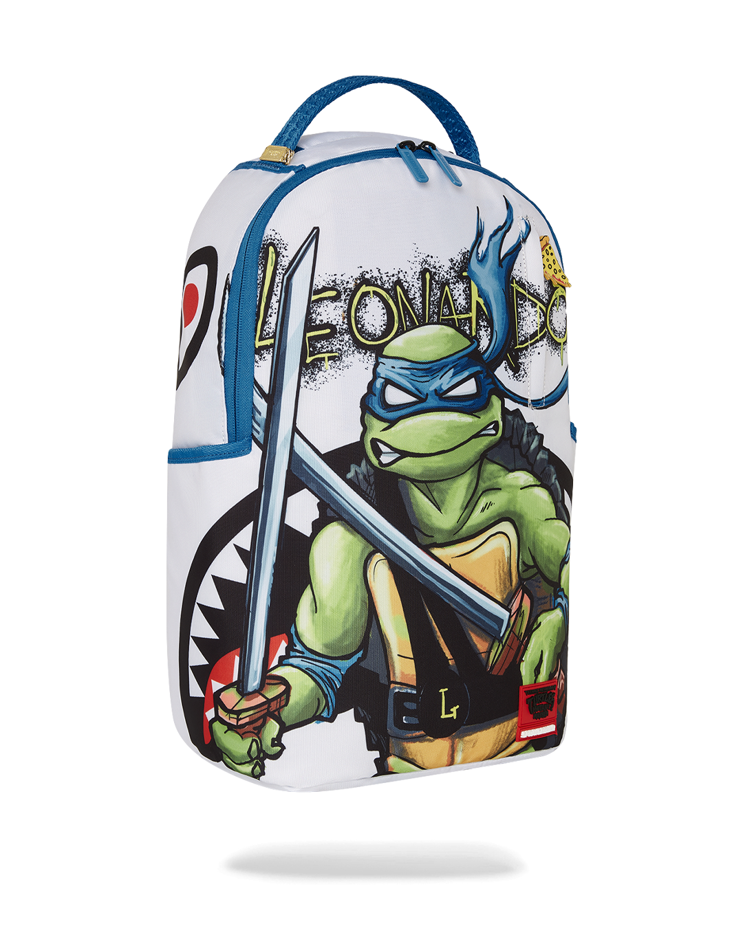 Teenage Mutant Ninja Turtles Leonardo backpack side pockets and adjustable straps