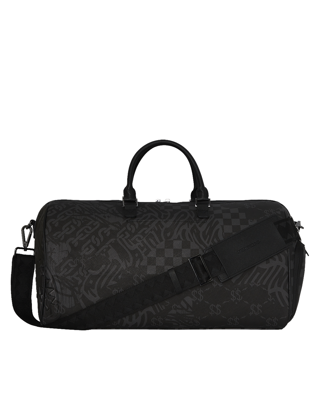 Golf travel bag packed inside the Emperor duffle for weekend trips