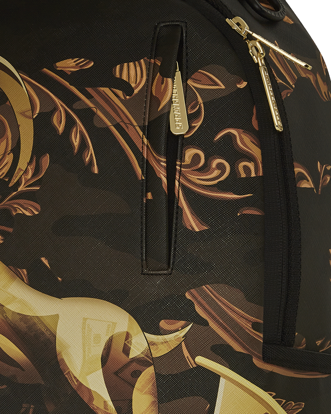 Backpack luxury design with multiple pockets and ergonomic mesh back