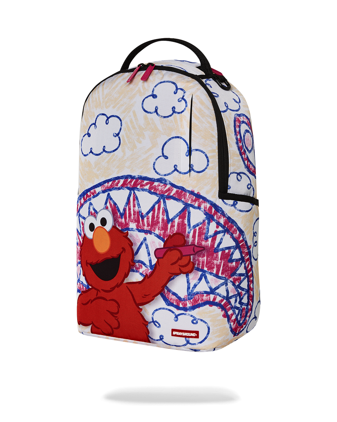 Sprayground kids backpack with ergonomic mesh back padding and adjustable straps
