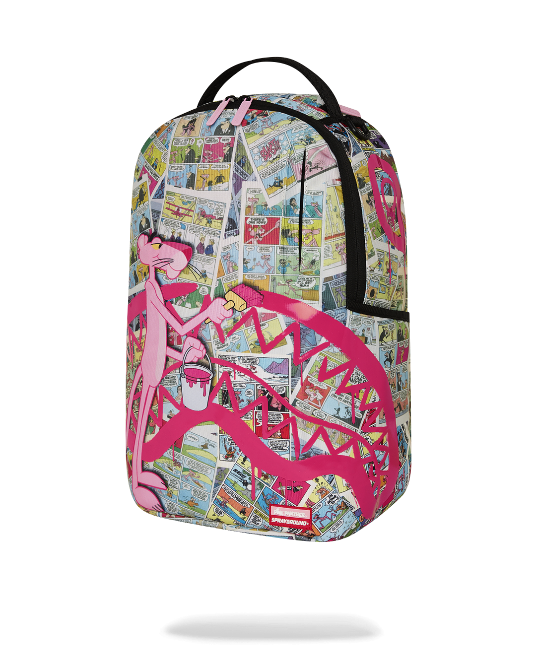 Sprayground luxury backpack with ergonomic mesh back padding and adjustable straps