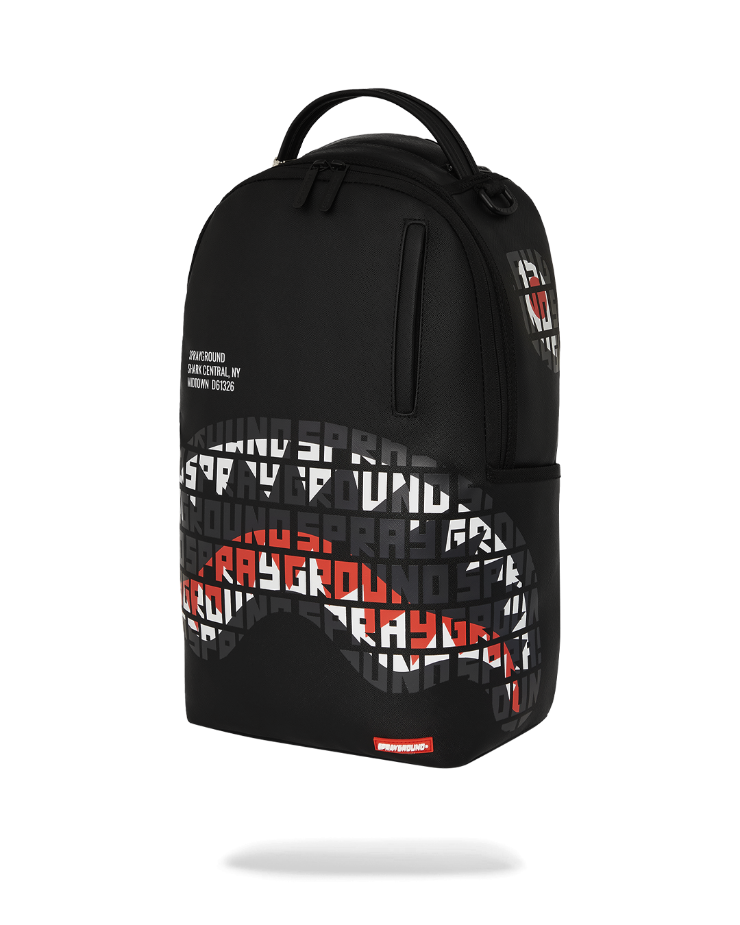 Faux Leather Travel Backpack - Image 11