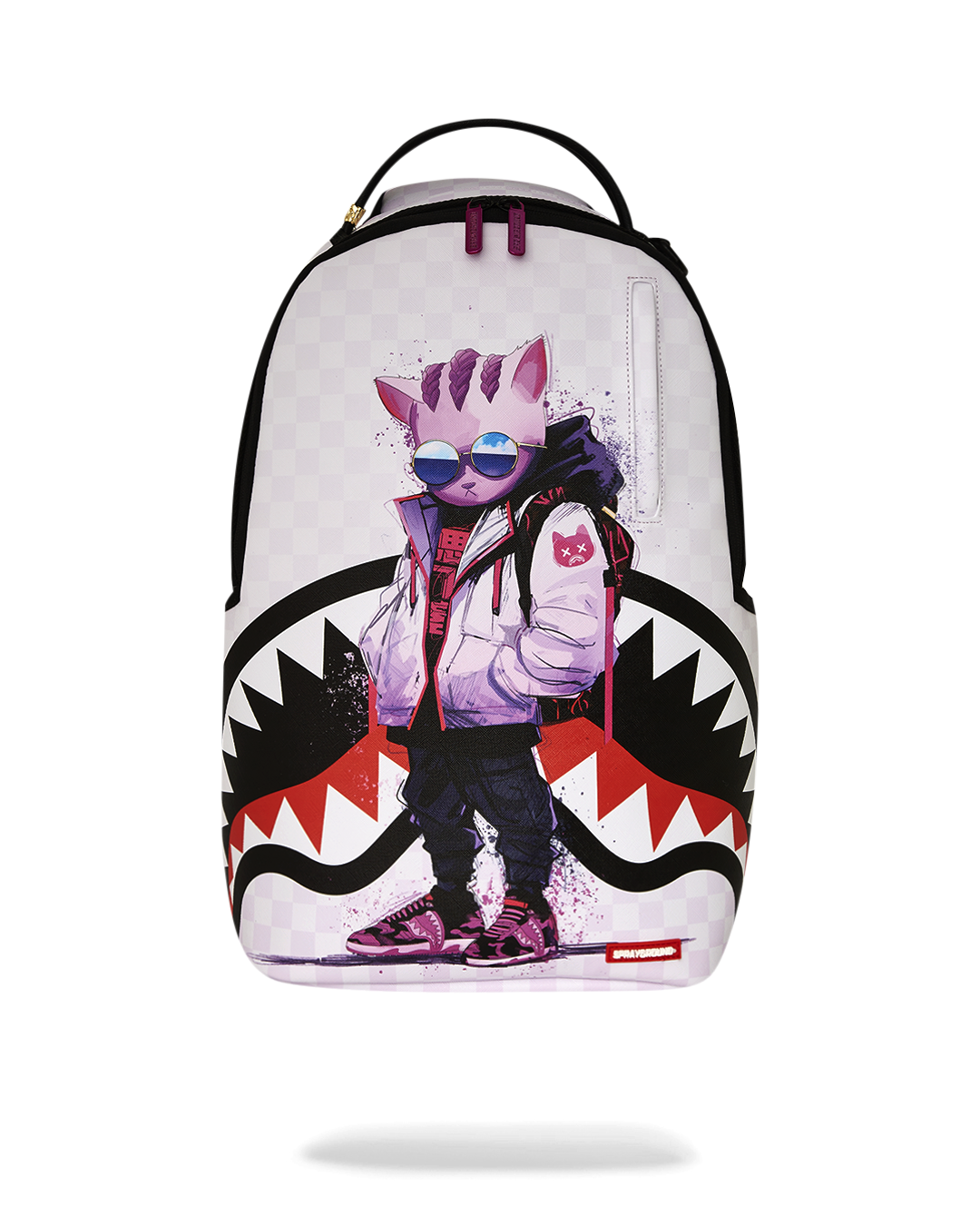 Peak Design-inspired travel backpack for women with faux leather exterior and ergonomic mesh back padding