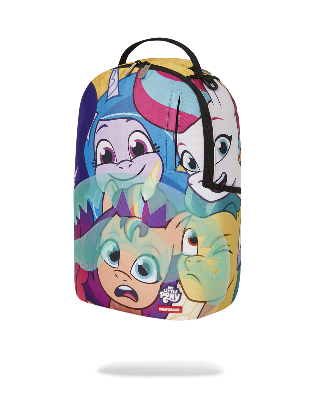Side view showcasing the adjustable straps and side pockets.