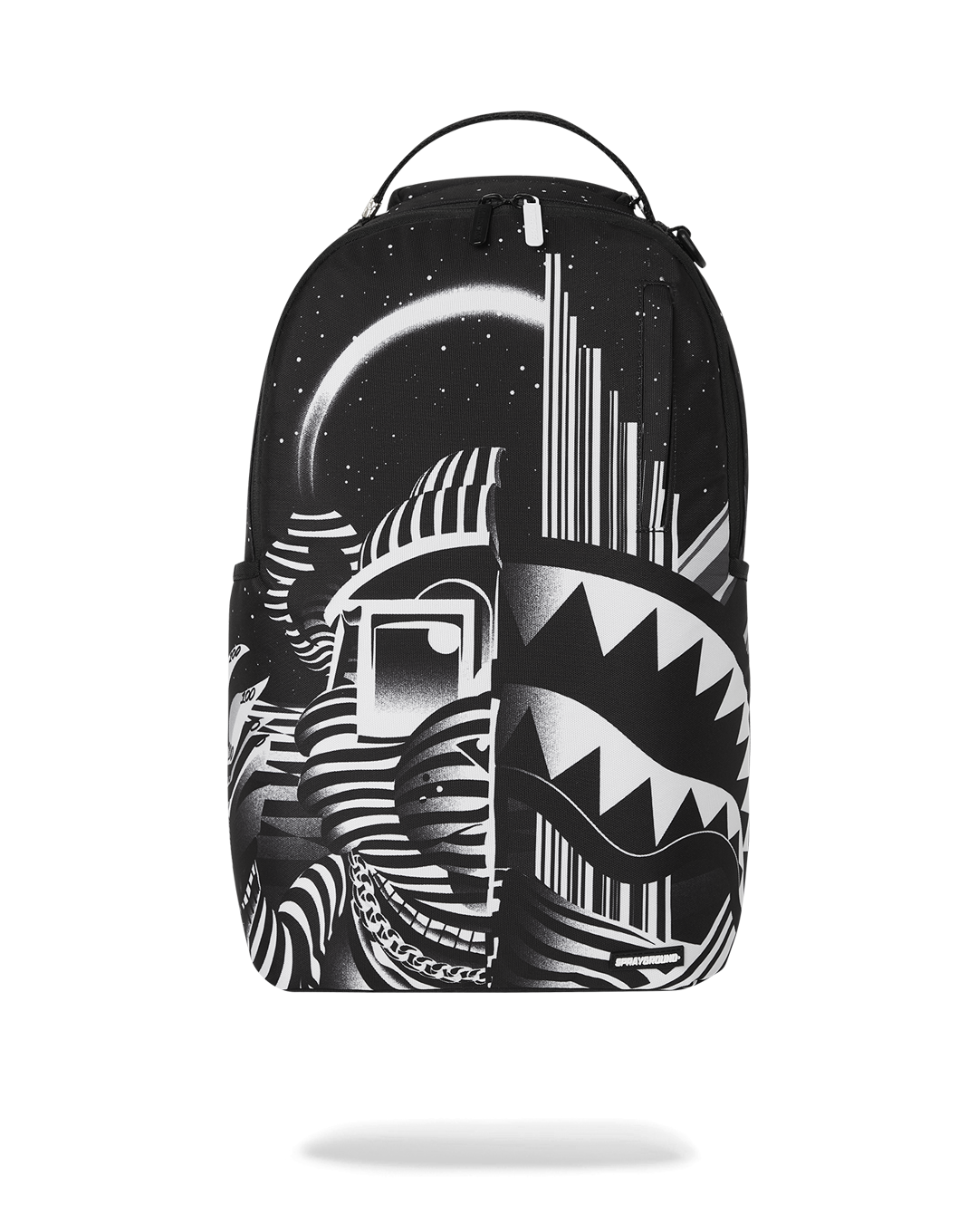 Bear Shark DLXR backpack with clear details and ergonomic design