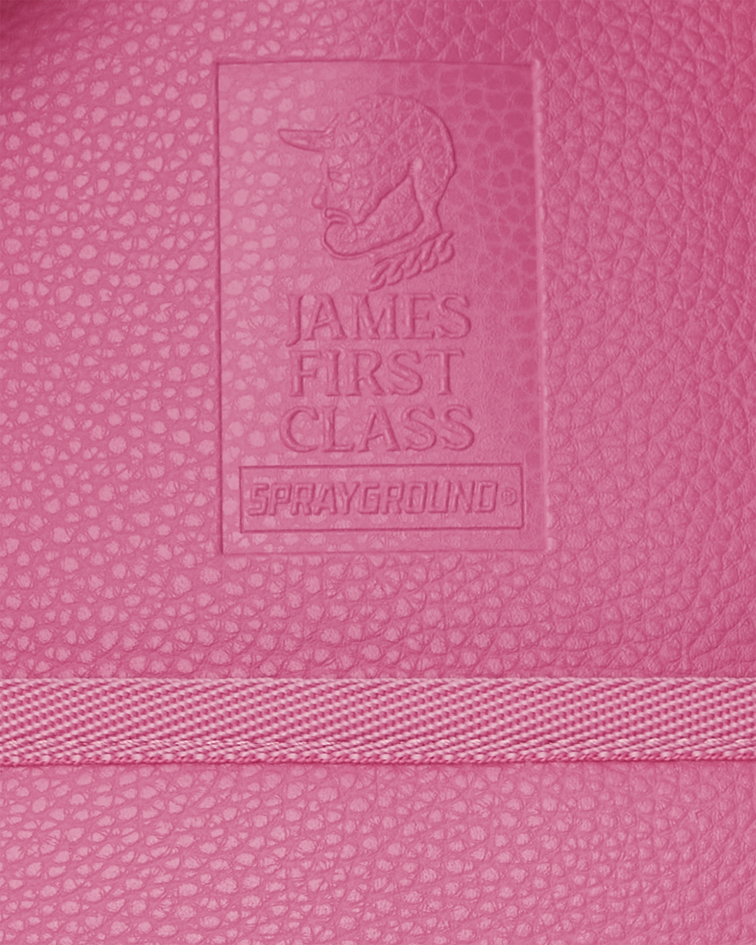 Side view of the ladies mini backpack featuring side pockets and water-resistant fabric