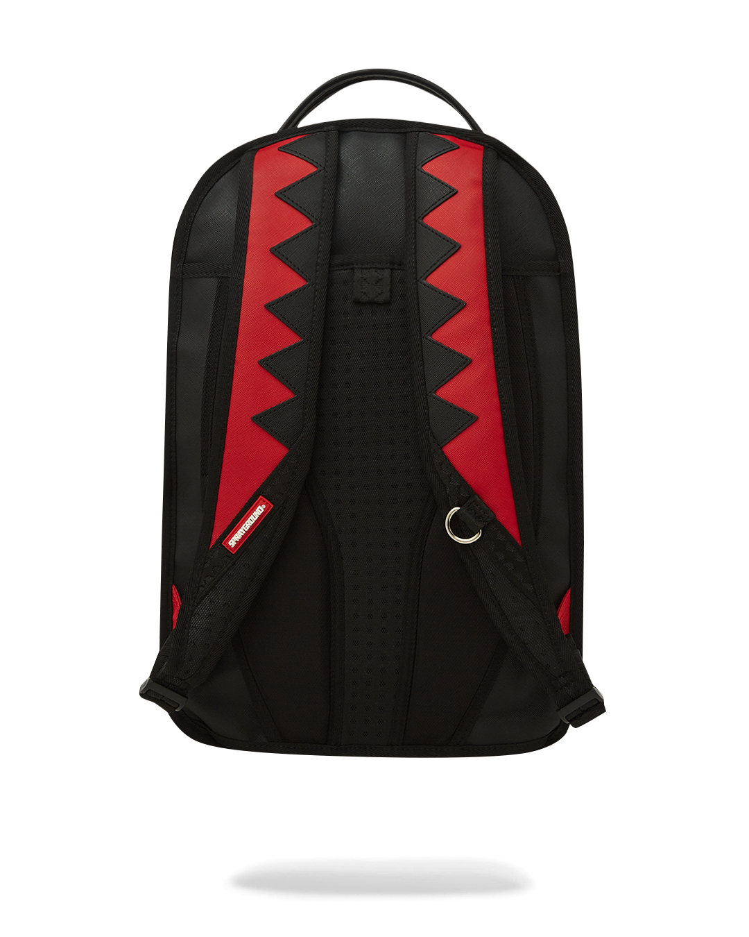 Shark Central clear backpack featuring durable PVC and ergonomic design.
