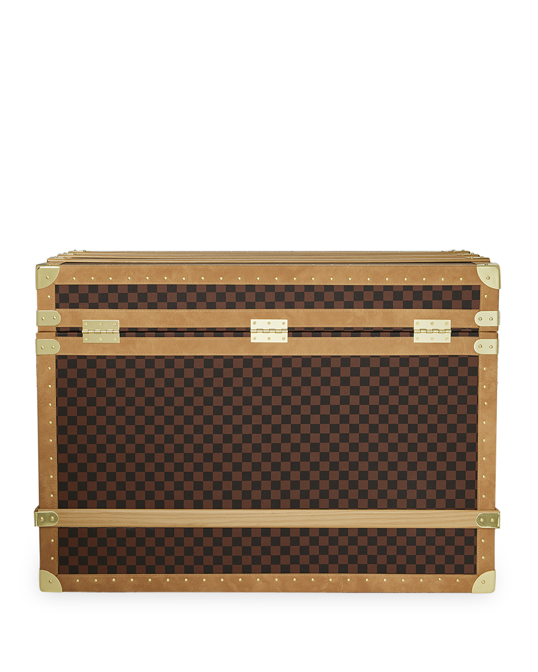 Travel Trunk with Wheels in use, demonstrating its mobility and storage capacity.