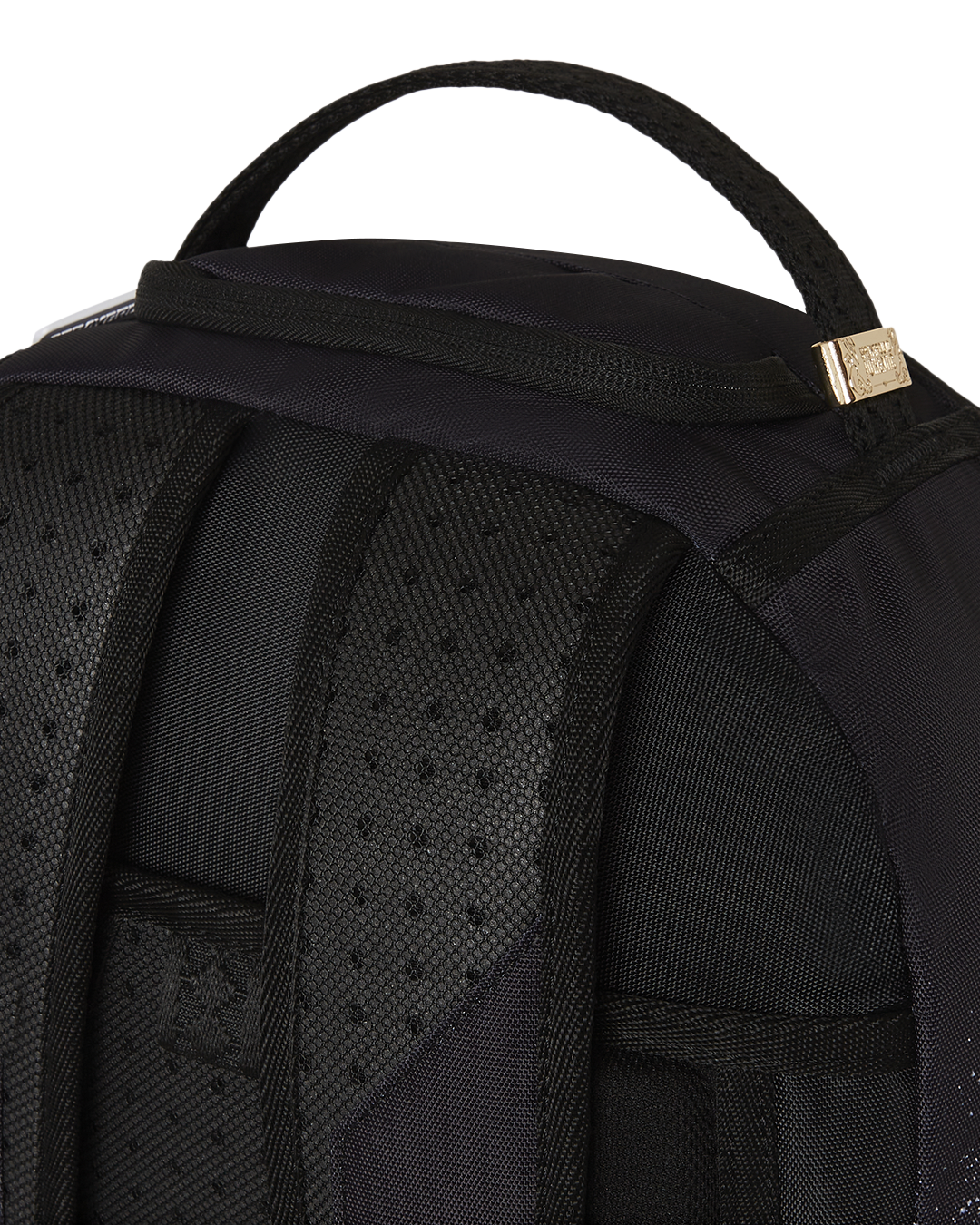 Stranger Things Hellfire backpack front view with zippered pockets