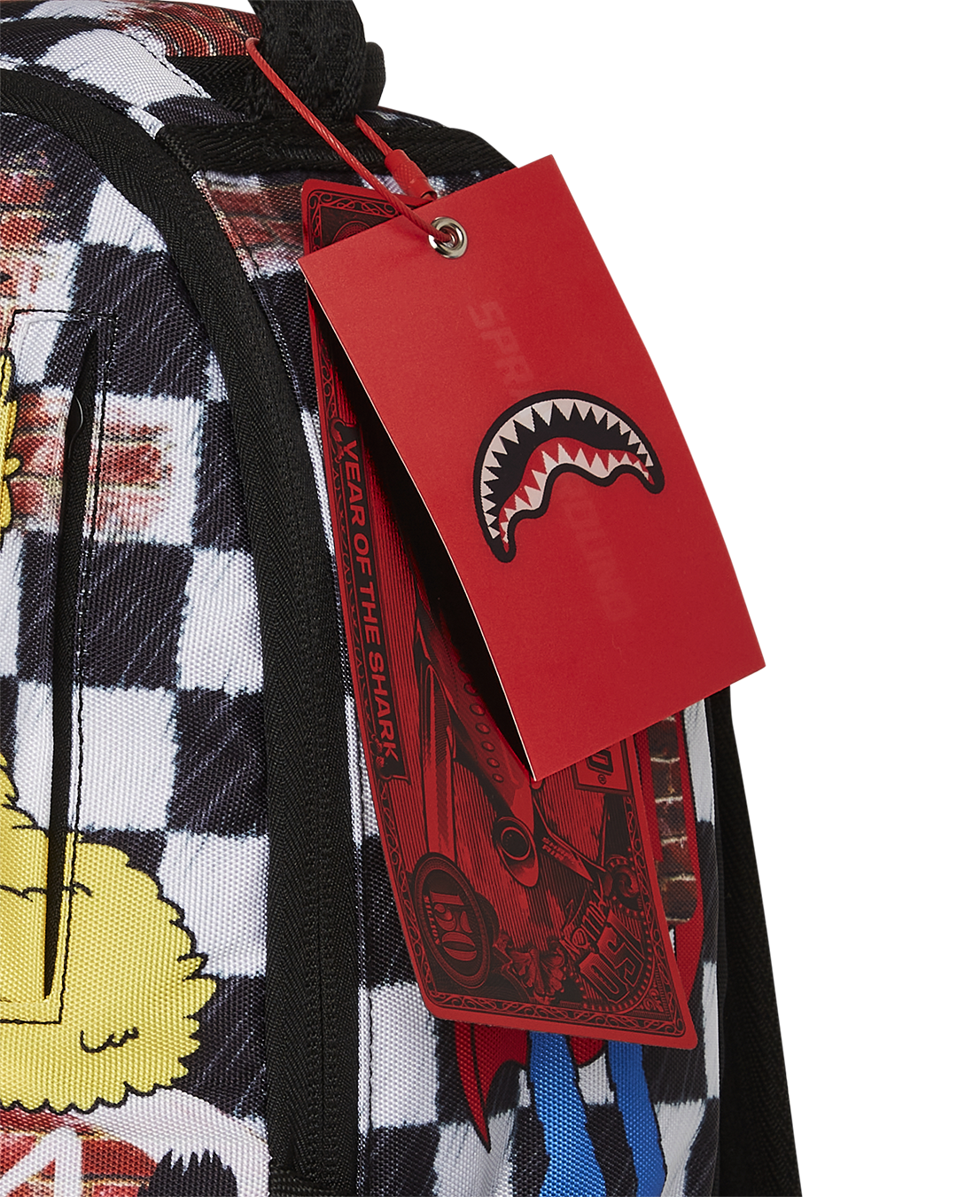 Sesame Street Legends Mini Backpack front view with open zipper