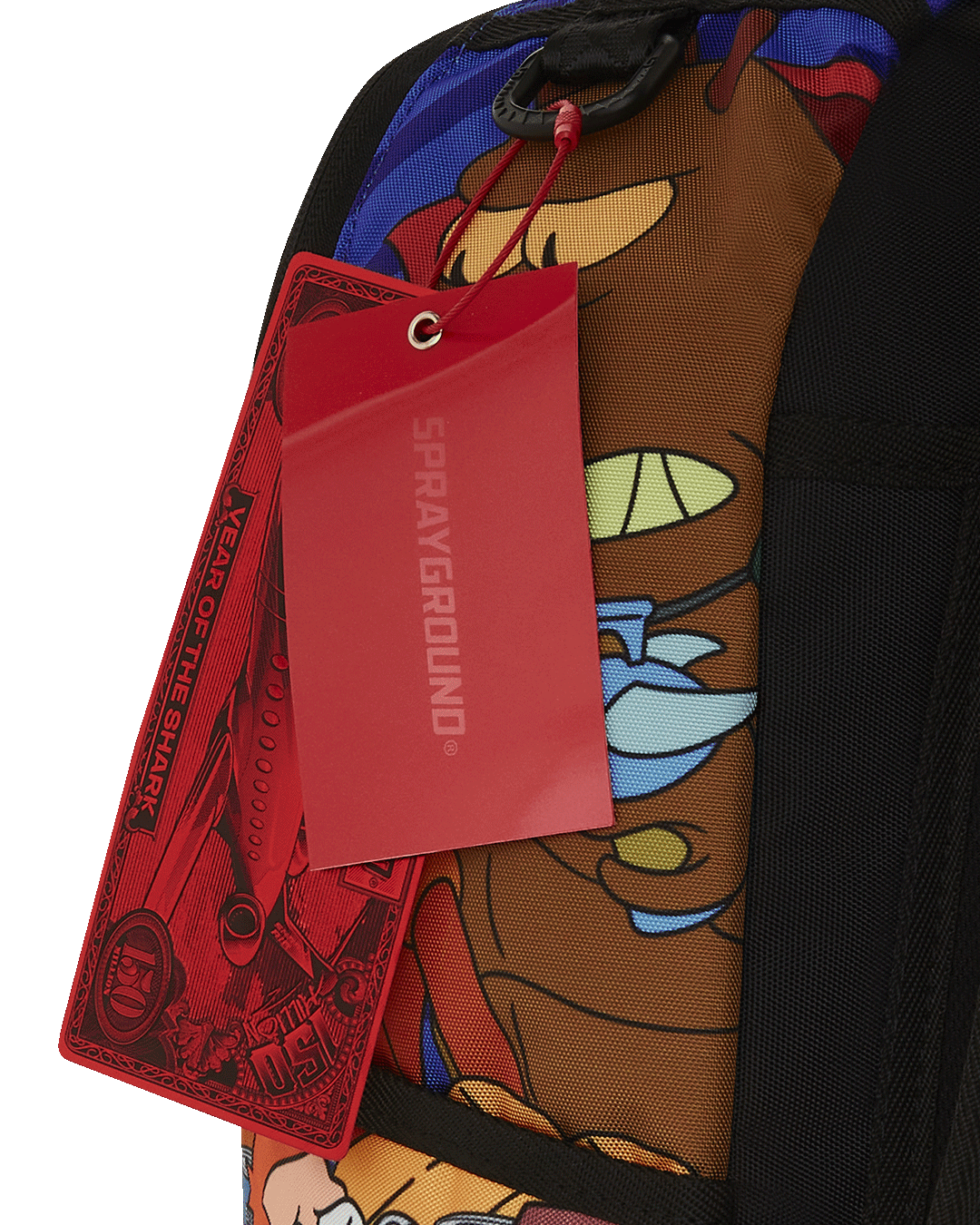 Futurama backpack worn by a professional woman in an urban setting