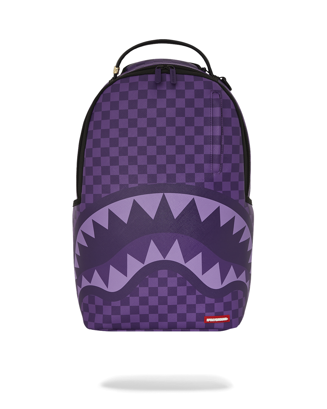 Front view of the Ultimate Faux Leather Luxury Backpack showcasing its elegant design.