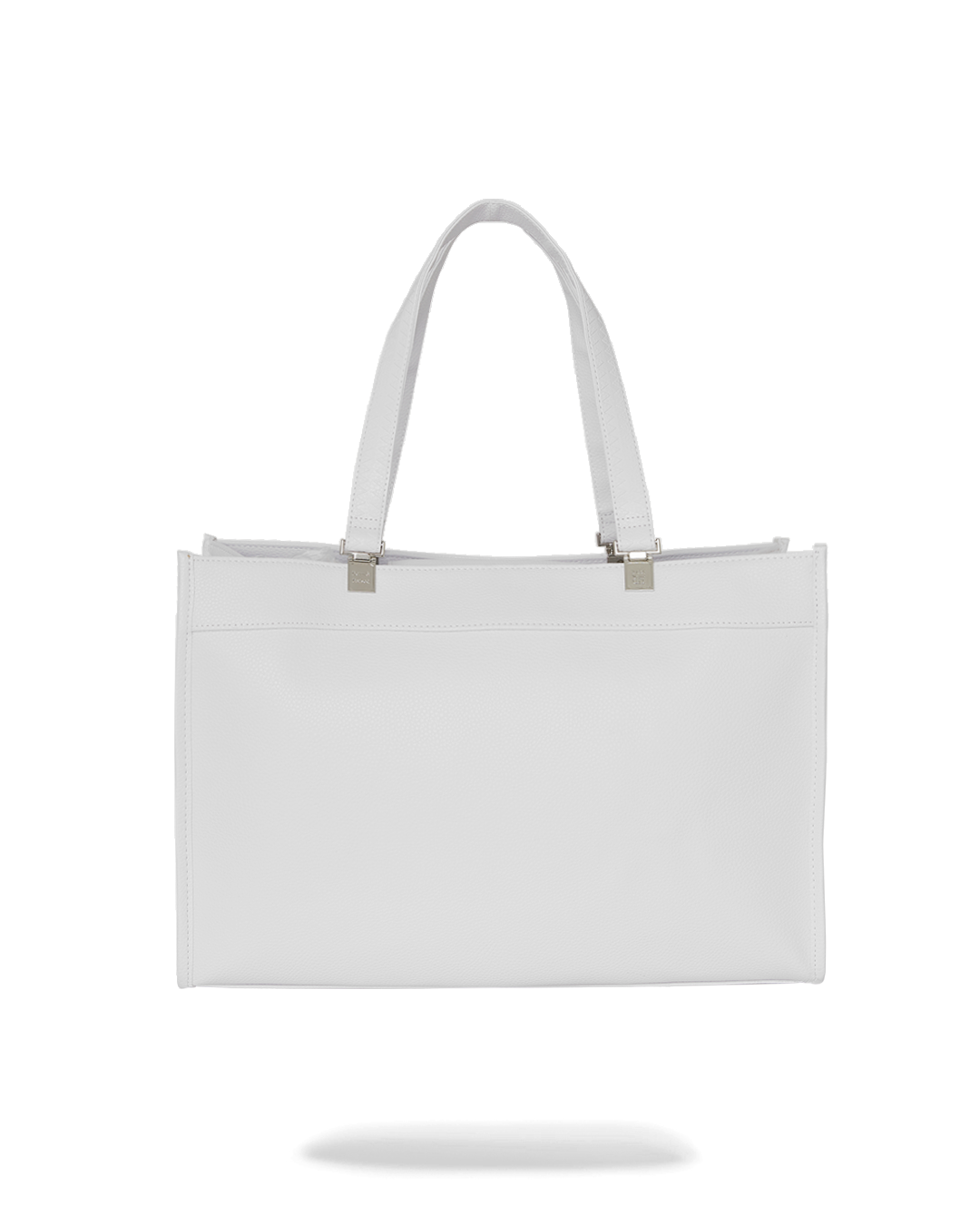 Water-resistant tote bag in use, perfect for a day out.