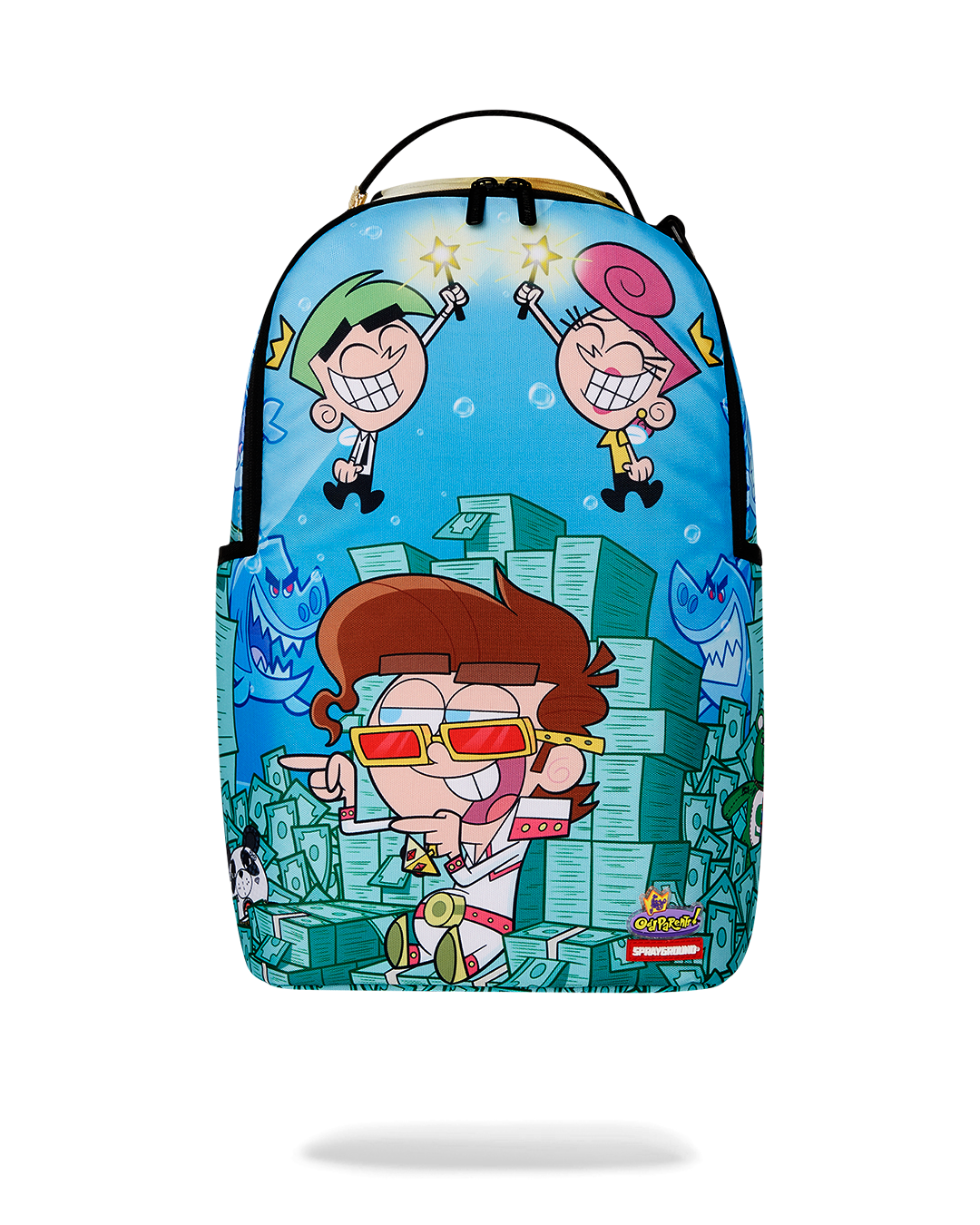 Timmy Takeover backpack front view with multiple pockets