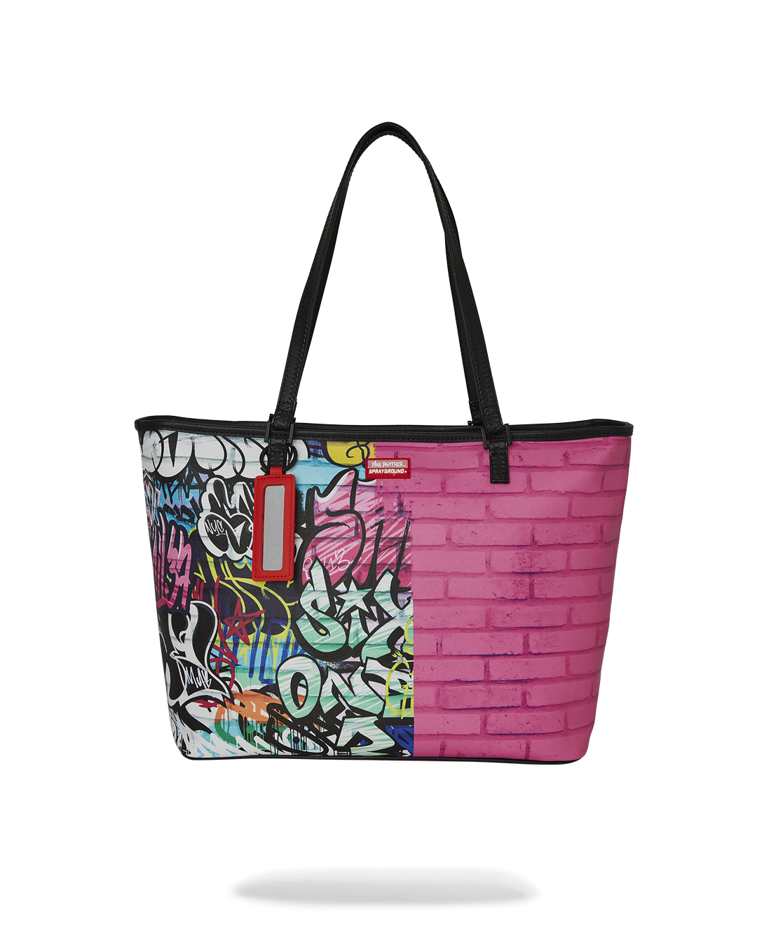 Pink Panther Prestige Tote front view showcasing its vibrant pink color and spacious design