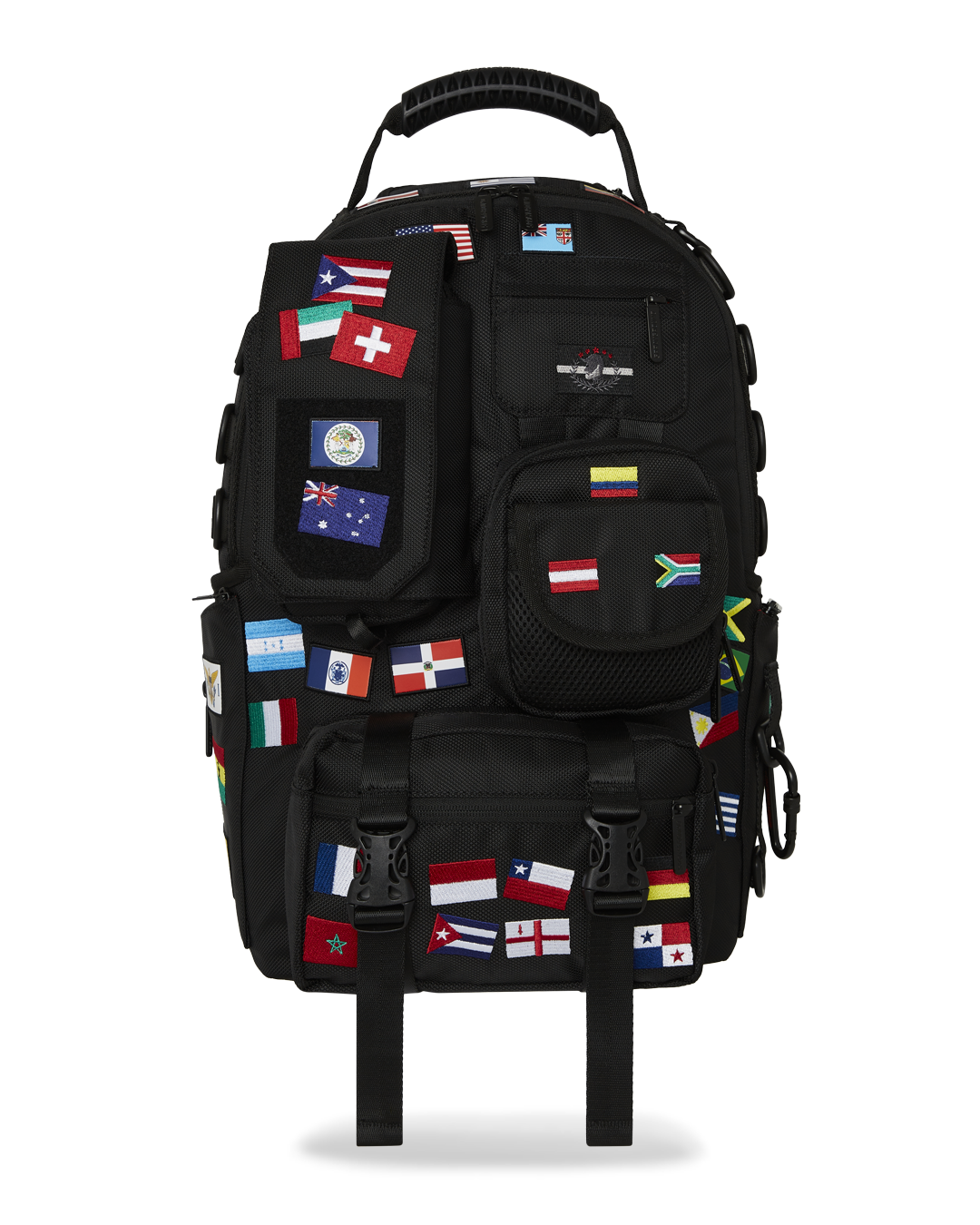 Tactical Ops Cargo Backpack with multiple pockets and laptop compartment