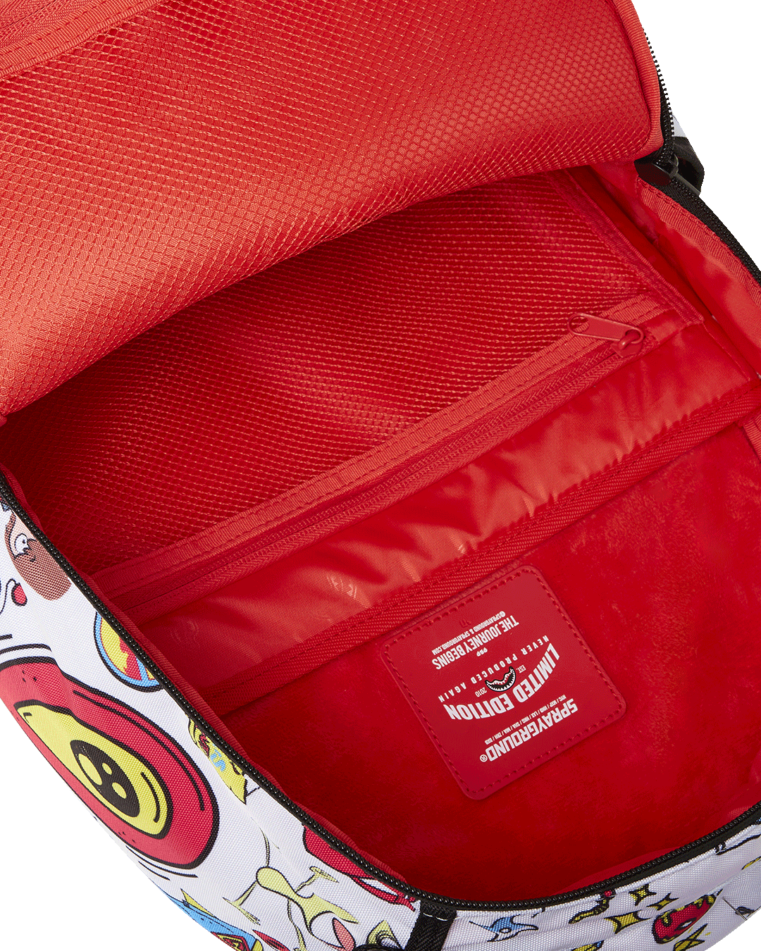Side angle of the childrens hiking backpacks, highlighting adjustable straps