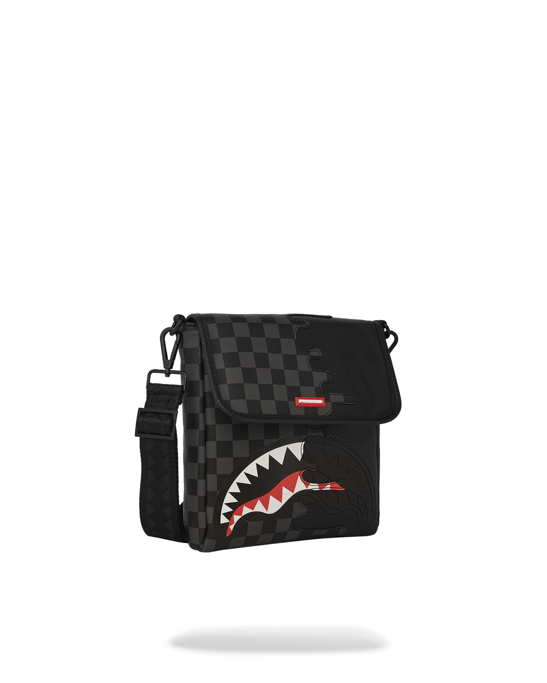 Interior view of the bag, highlighting the zipped pocket for organization.
