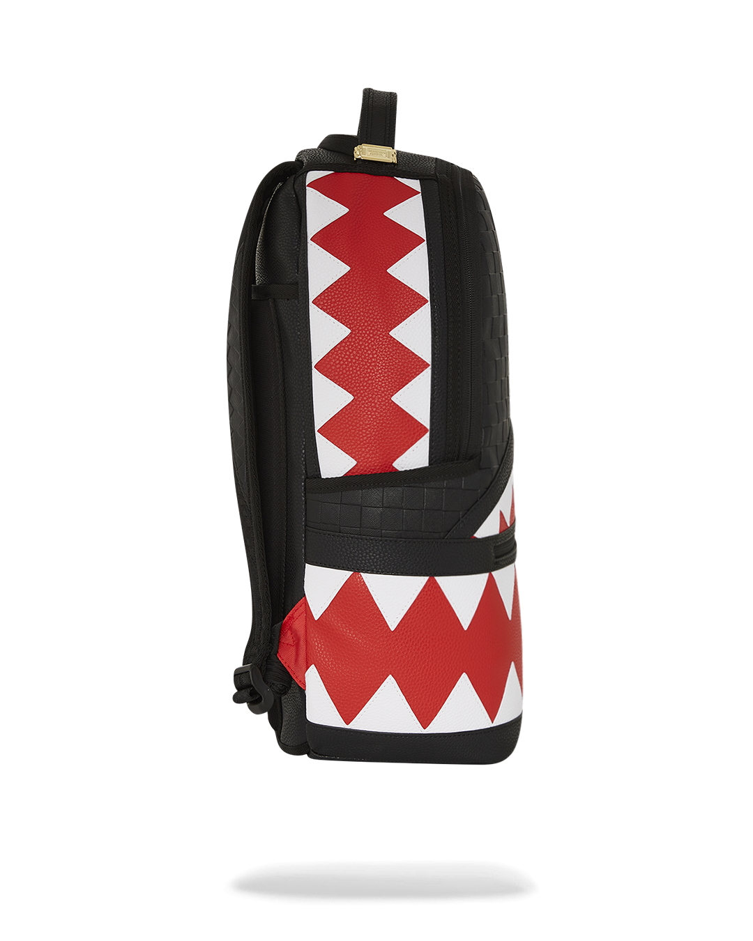 Back view of the stylish backpack showing ergonomic mesh padding and adjustable straps