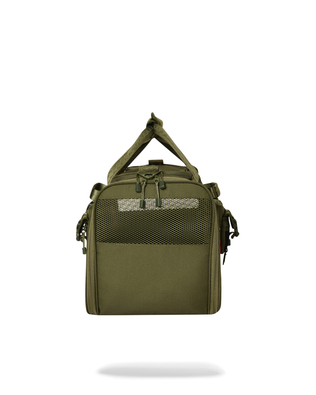 Overview of the Summit Pet Carrier with side pockets and zippers.