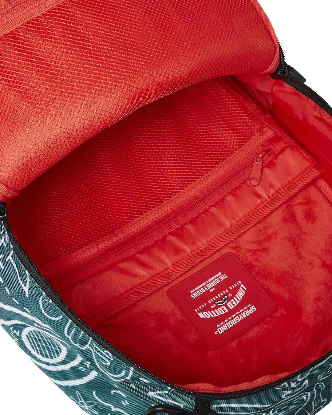 Side angle of the DLXR backpack highlighting the adjustable straps