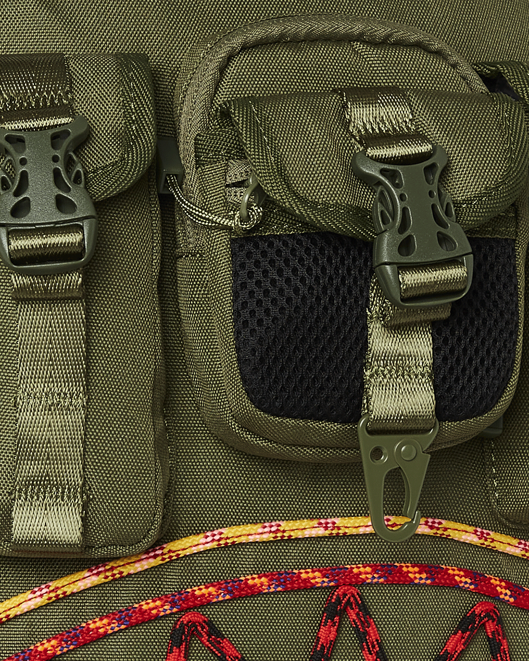 Deluxe backpack with ergonomic mesh back padding and adjustable straps