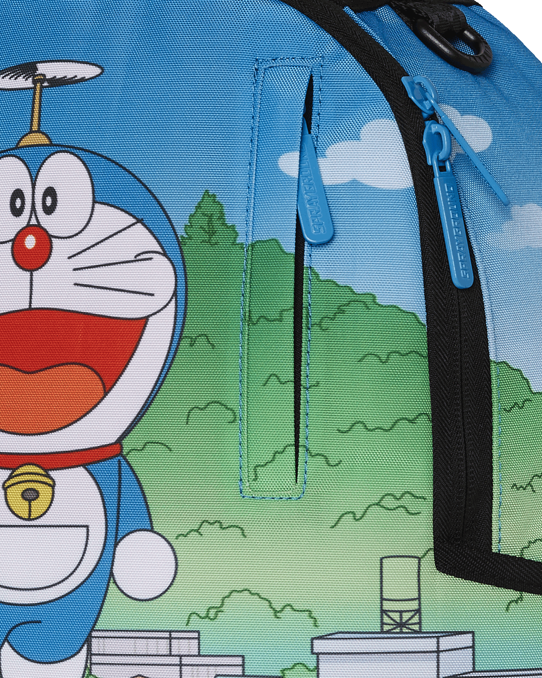 Doraemon kids backpack with ergonomic design and adjustable straps