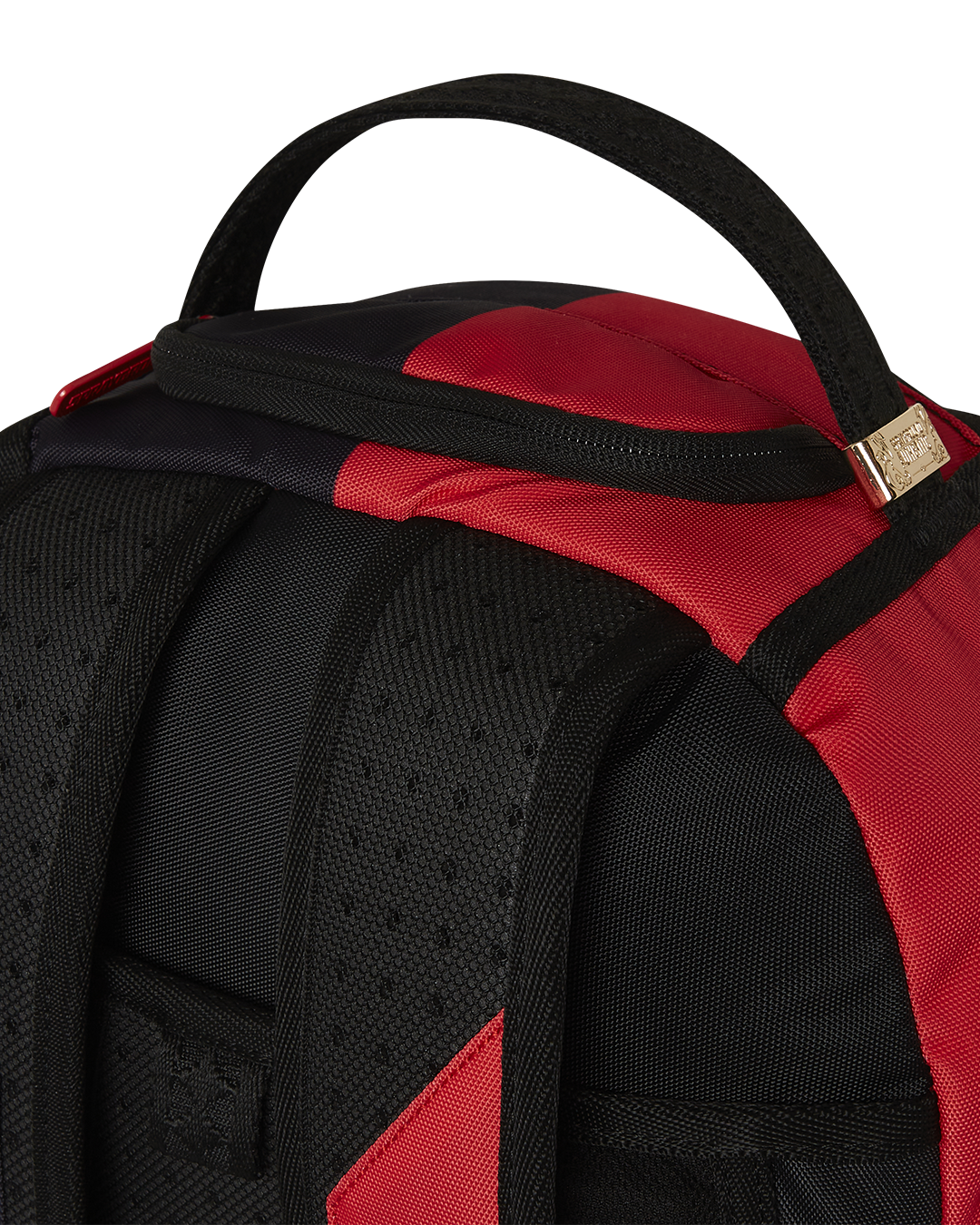 Hey Arnold Sprayground backpack front view with open pockets