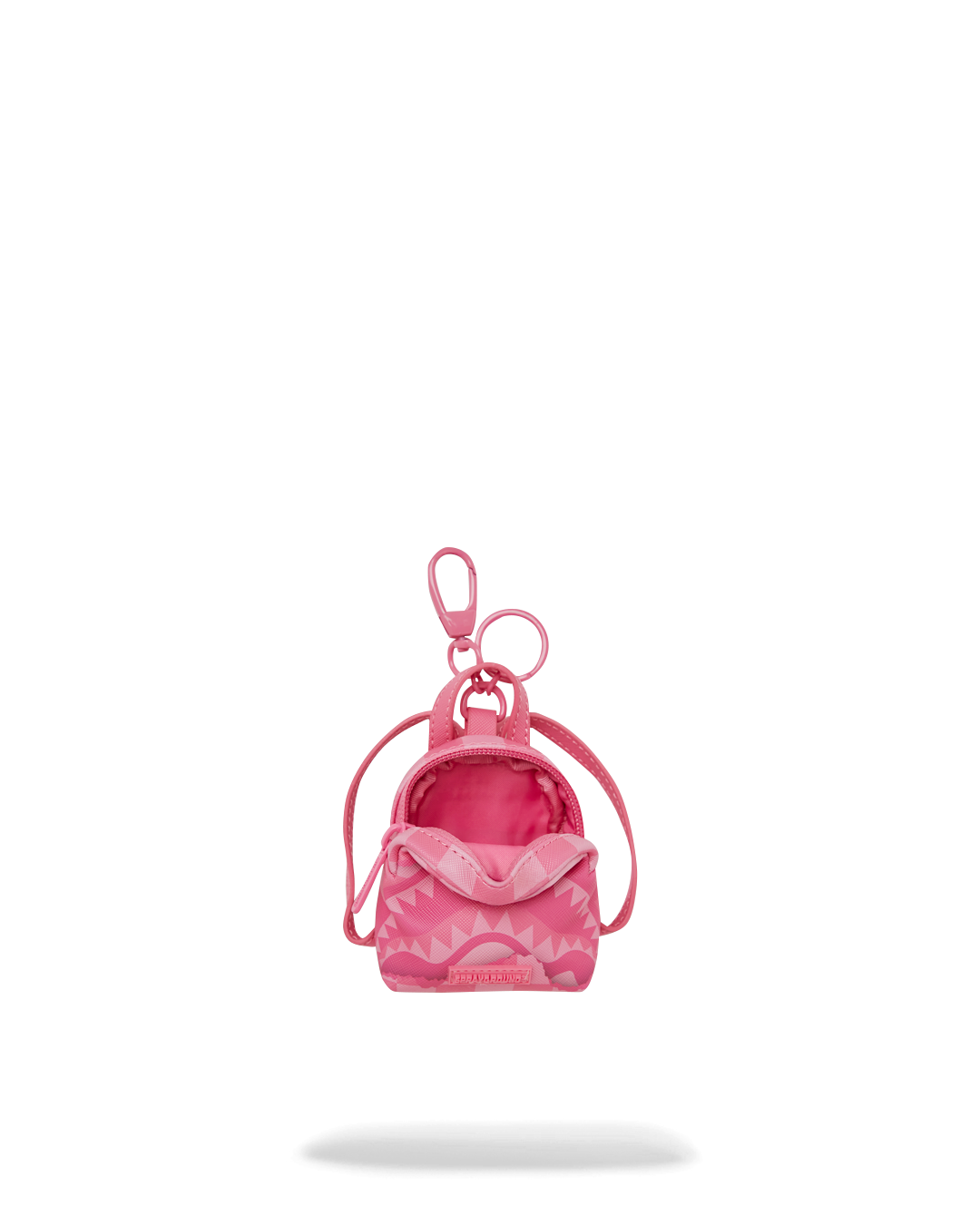 Close-up of the durable material and compact size of the keychain