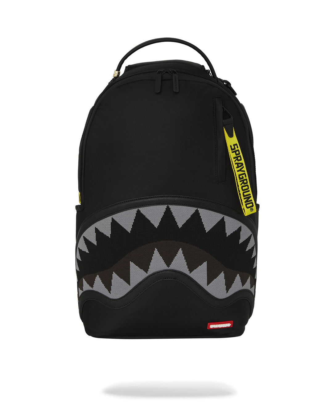 Topo Designs Satin Backpack DLX front view with front zipper pocket