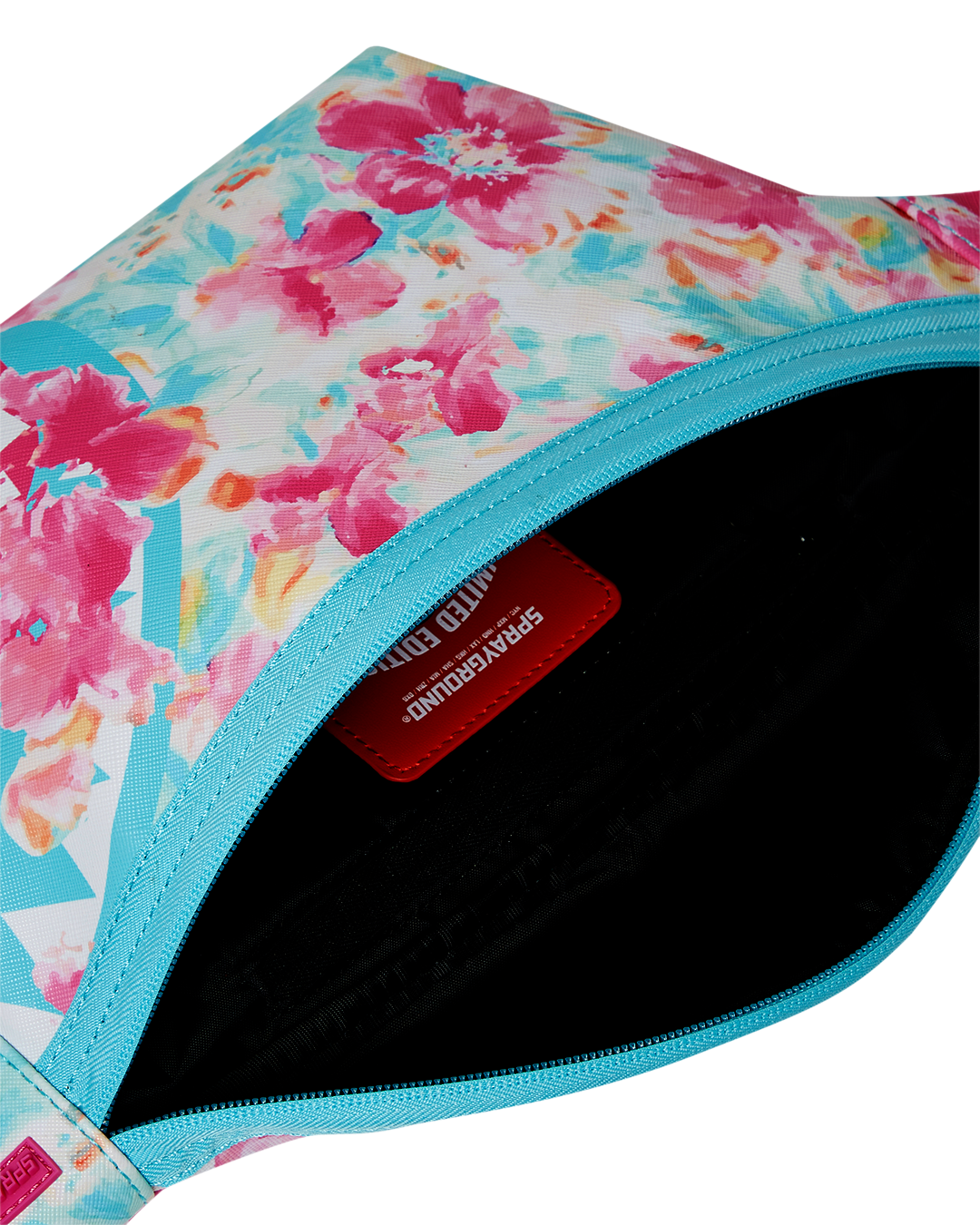 Savvy Luxe Faux Leather Crossbody Waist Bag front view, highlighting its sleek design and faux leather material.