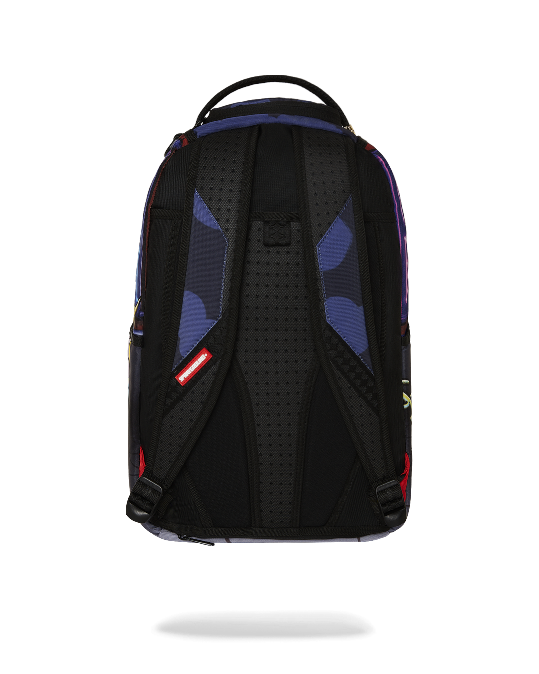 Front view of the eco-friendly ninja backpack showcasing its stylish design.