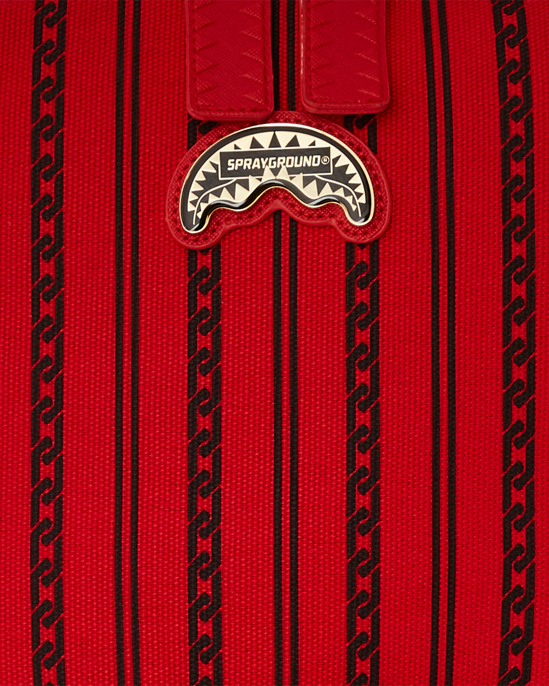 Close-up of the backpacks interior showing the velour laptop compartment and mesh organizer pocket