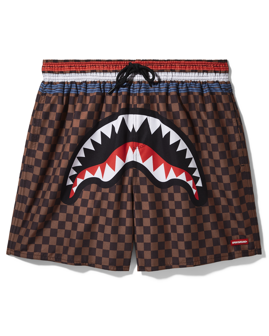 Paris Shark swim shorts for men, front view