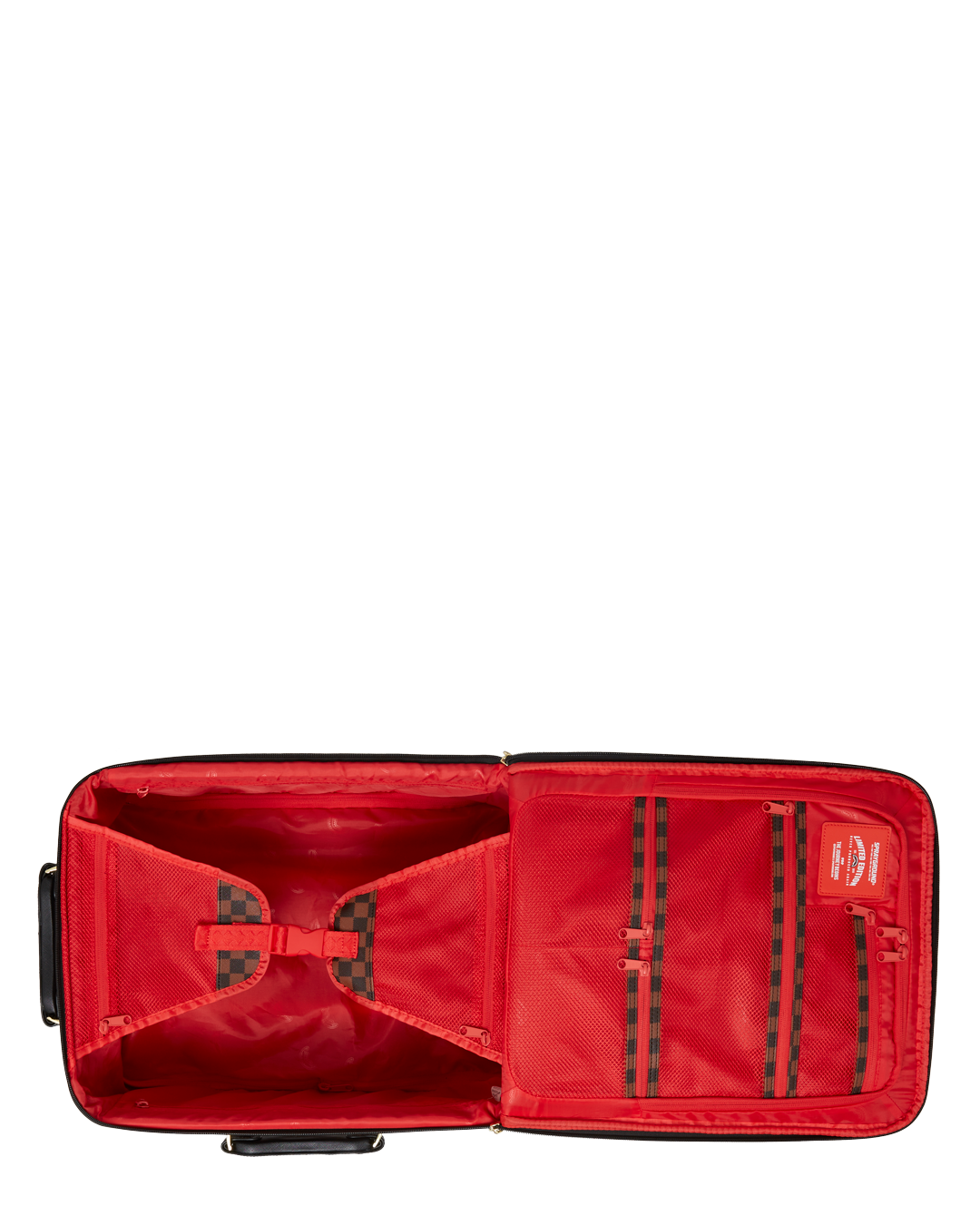 Durable polycarbonate carry-on luggage with TSA locks.