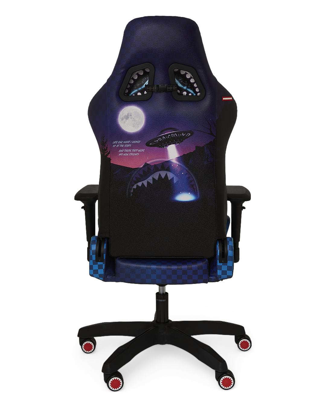 Side angle of the dowinx gaming chair fully reclined for immersive gameplay