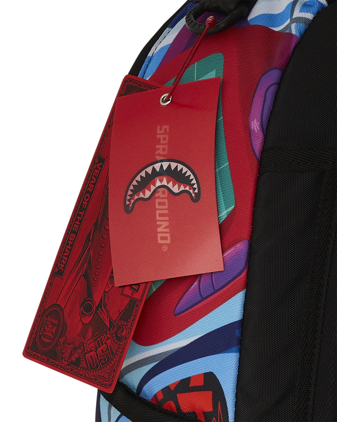 Sprayground Deluxe Travel Backpack for women with multiple pockets