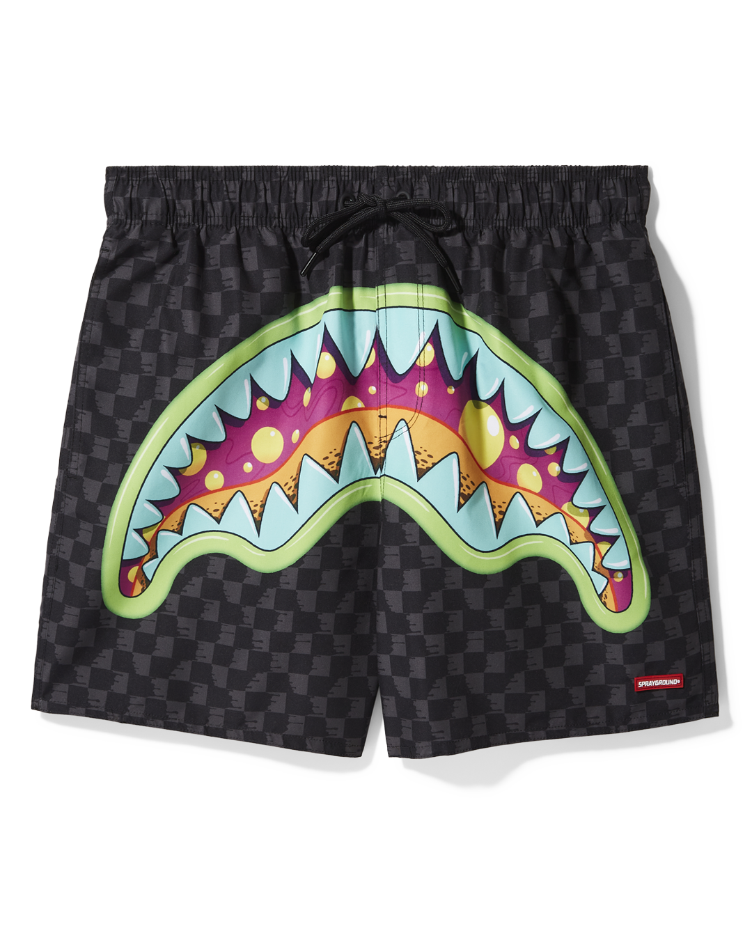 Women's swim shorts in blue, ideal for beach activities