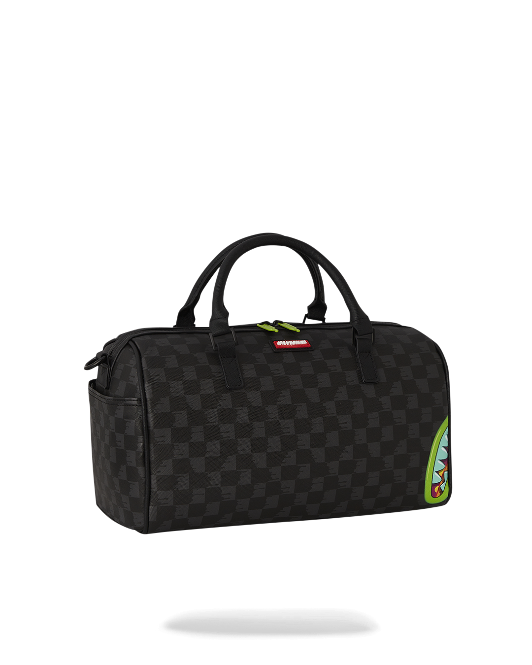 Inside view highlighting zip pocket and interior compartments for organization