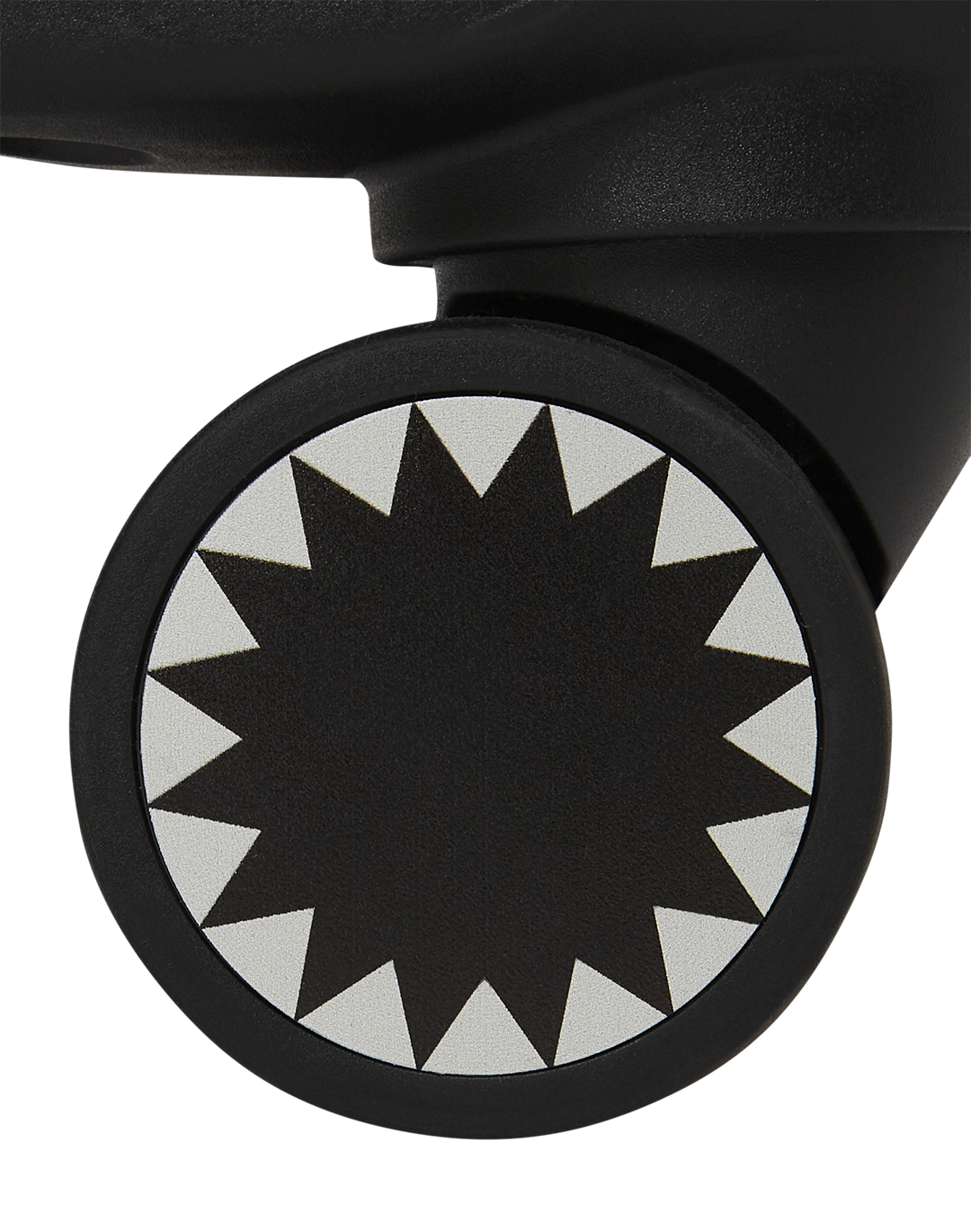 Interior view of Shark Squad Carry-On Spinner Luggage with multiple pockets and compartments