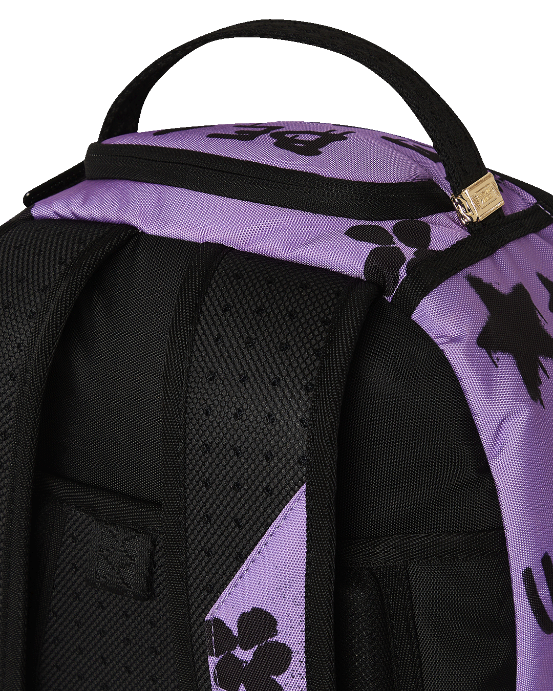 Organized interior compartments showing laptop sleeve and mesh pockets