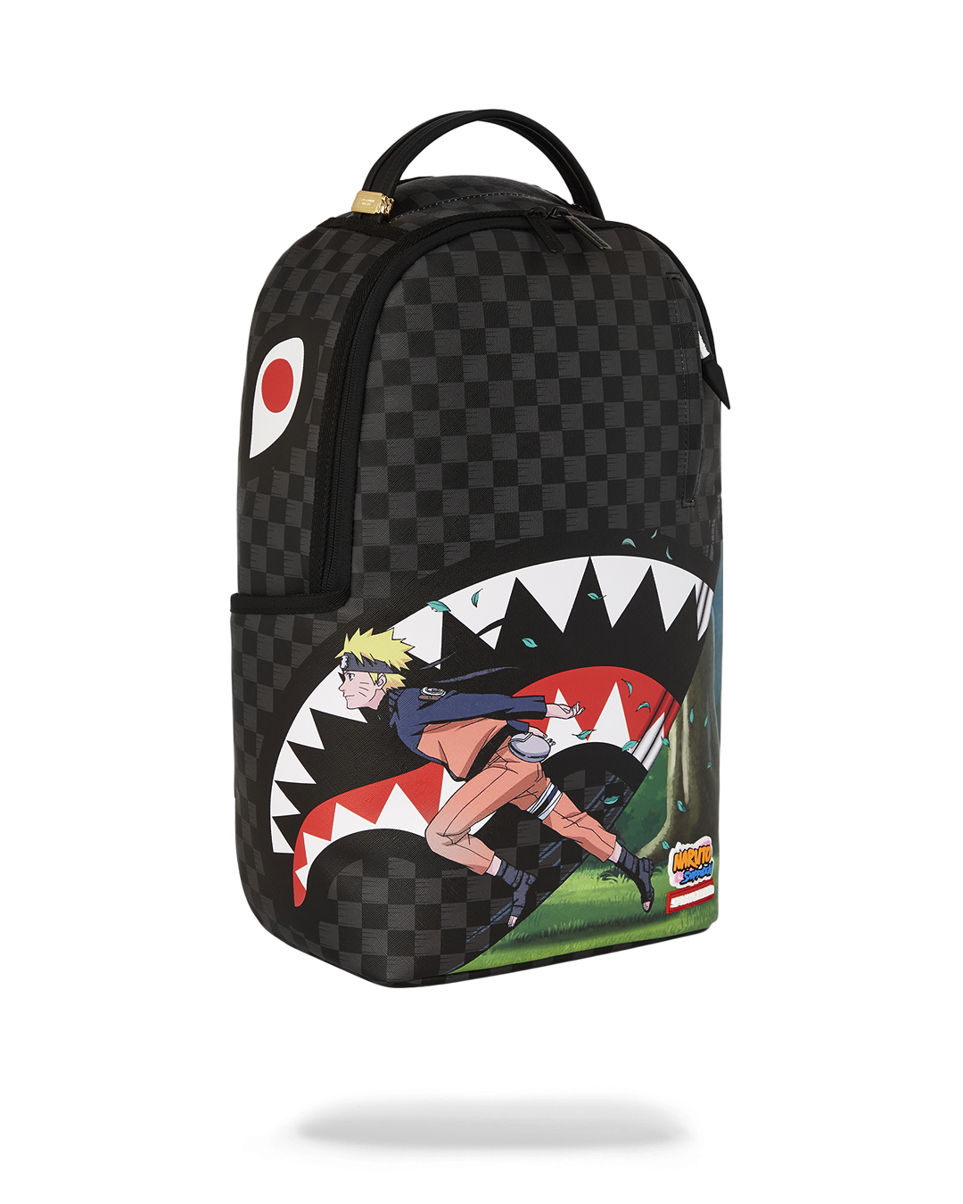 Backpack in use, showcasing ergonomic mesh back padding and adjustable straps