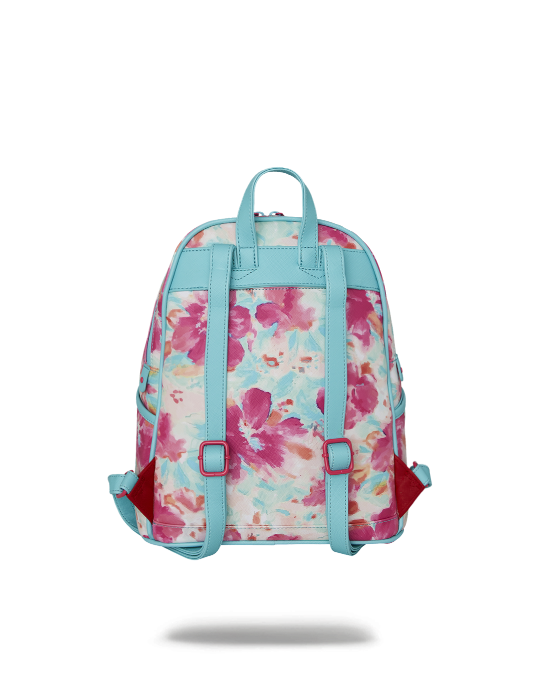 Interior layout showing slip pockets and zip organizer compartment of backpack