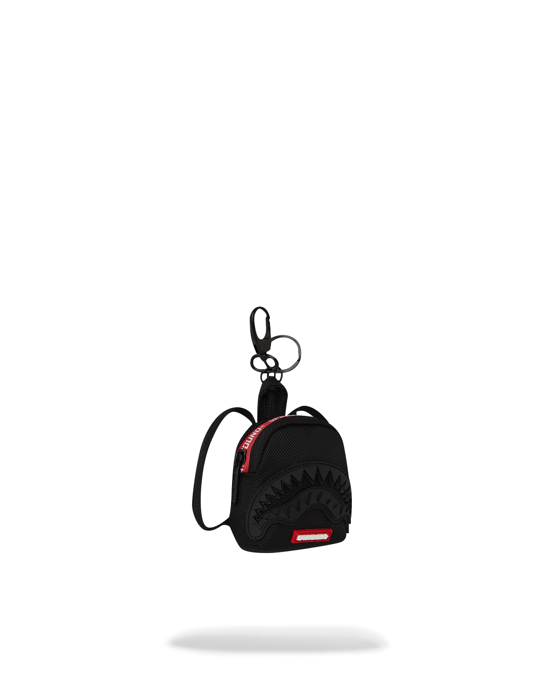 Keychain attached to a set of keys, demonstrating its compact size and durability.
