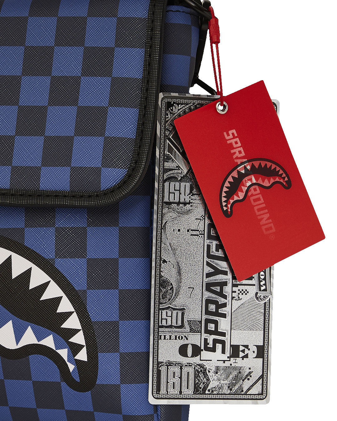 Urban Explorer Sling Bag with adjustable strap, showcasing its durable faux leather material